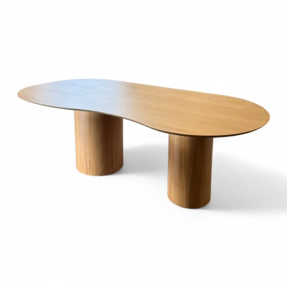 Mesa de Jantar de 2,20, Mesa de Jantar 2,40, Mesa de jantar Organica, Mesa de jantar para 6 pessoas, Mesa de jantar para 8 pessoas, Sala de jantar Moderna, mesa de Jantar Retangular