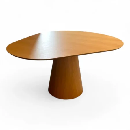 Mesa de jantar Orgânica Petit, Mesa de Jantar apartamento pequeno, mesa de jantar casa pequena, mesa lamina de madeira, mesa de jantar em lamina de madeira, mesa para 6 pessoas