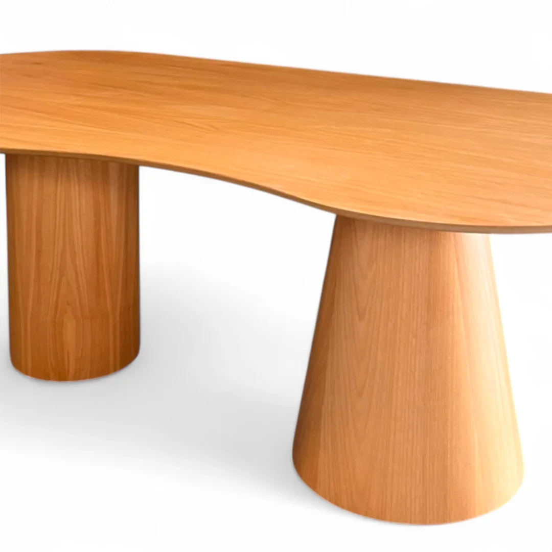 Mesa de Jantar orgânica Cannes, Mesa de Jantar grande, mesa de jantar 6 lugares, mesa de Jantar 8 Lugares, mesa de jantar organica